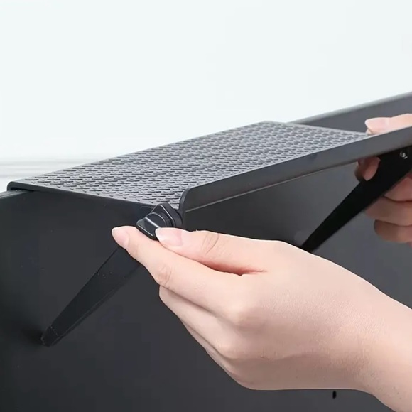 Electronic-TV/Computer Top Storage Shelf, Adjustable Monitor Rack/ Display - Picture 4 of 7